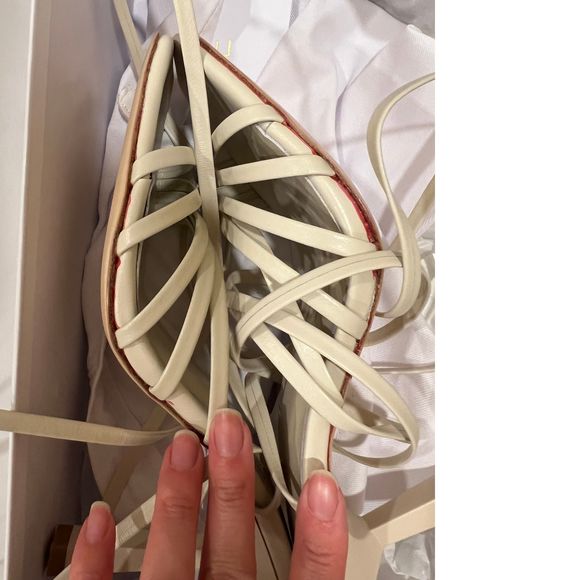 NEW Size 7.5 RAYE Sookie Heel in Bone White REVOLVE MSRP $178 - Picture 8 of 9